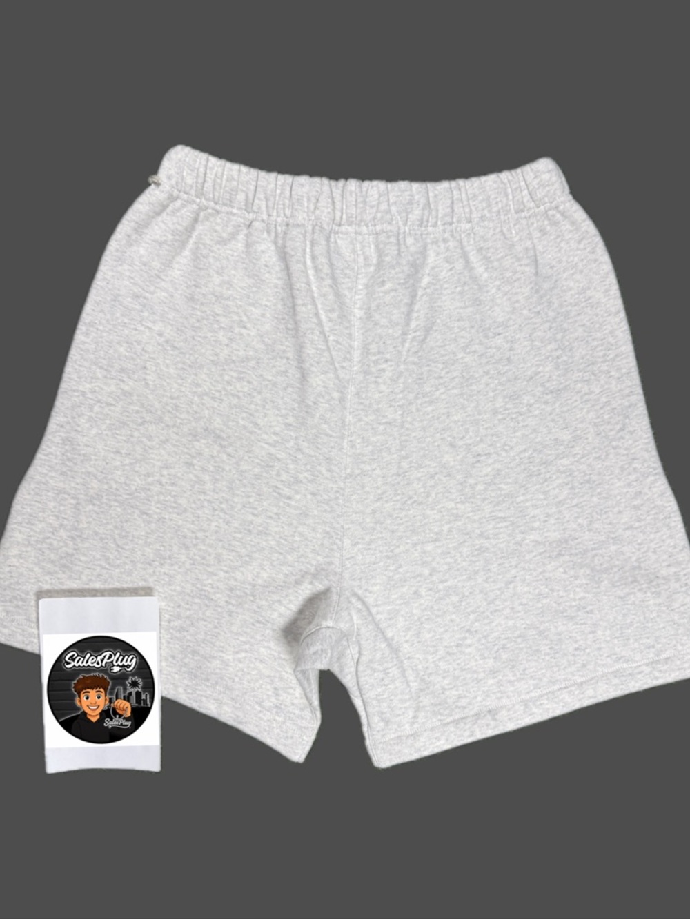Fear Of God Essentials Light Oatmeal SS22 Short - Picture 2 of 9